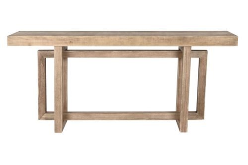 Consola abeto natural marrón