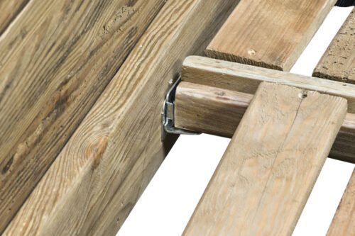 Cama madera reciclada