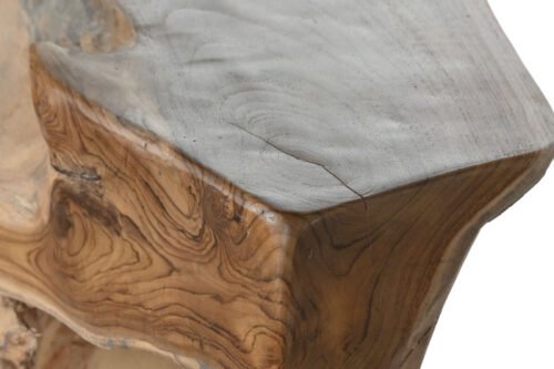 Consola raiz de teca natural