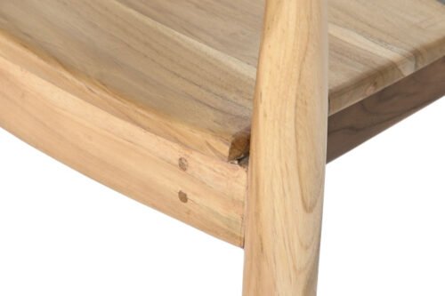 Silla teca natural